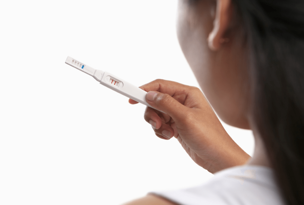 Teste de gravidez de farmácia